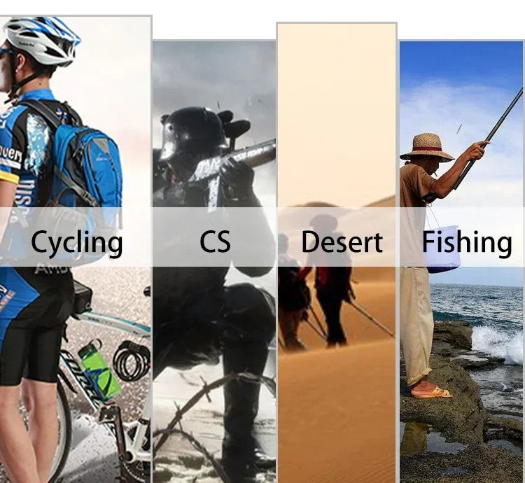 Tactical Airsoft Goggles - 3 Interchangeable Lens - Windproof Dustproof Protection for Shooting, Motocross, Motorcycle & Mountaineering