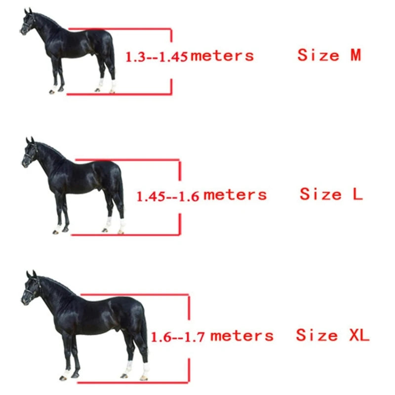Adjustable Horse Leg Splint Boots - PU Neoprene Protective Support for Training, Racing, Riding & Jumping