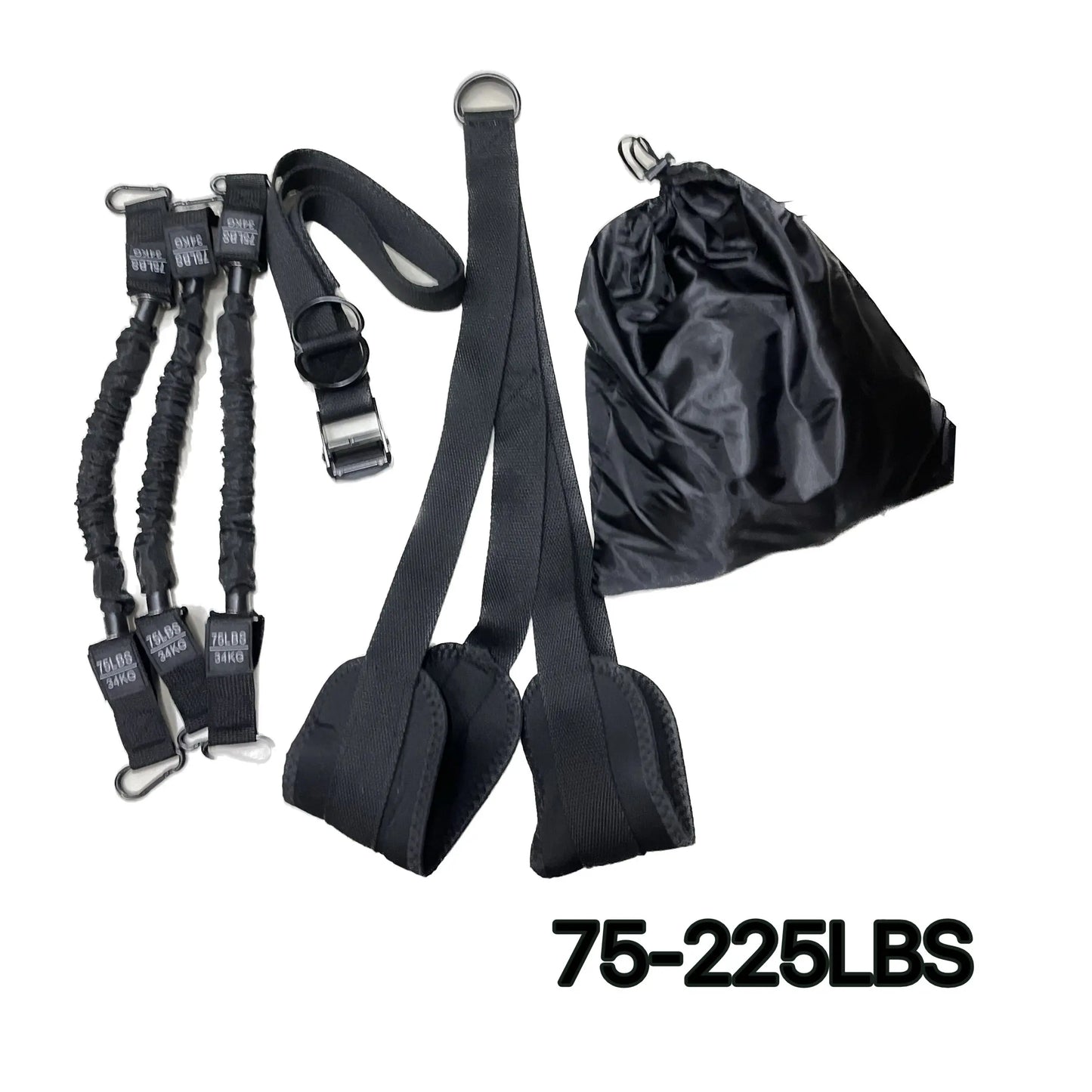 Assisted Pull-Up Resistance Bands - 75-300 lbs Multifunctional Strength Training Belt for High-Intensity Workouts
