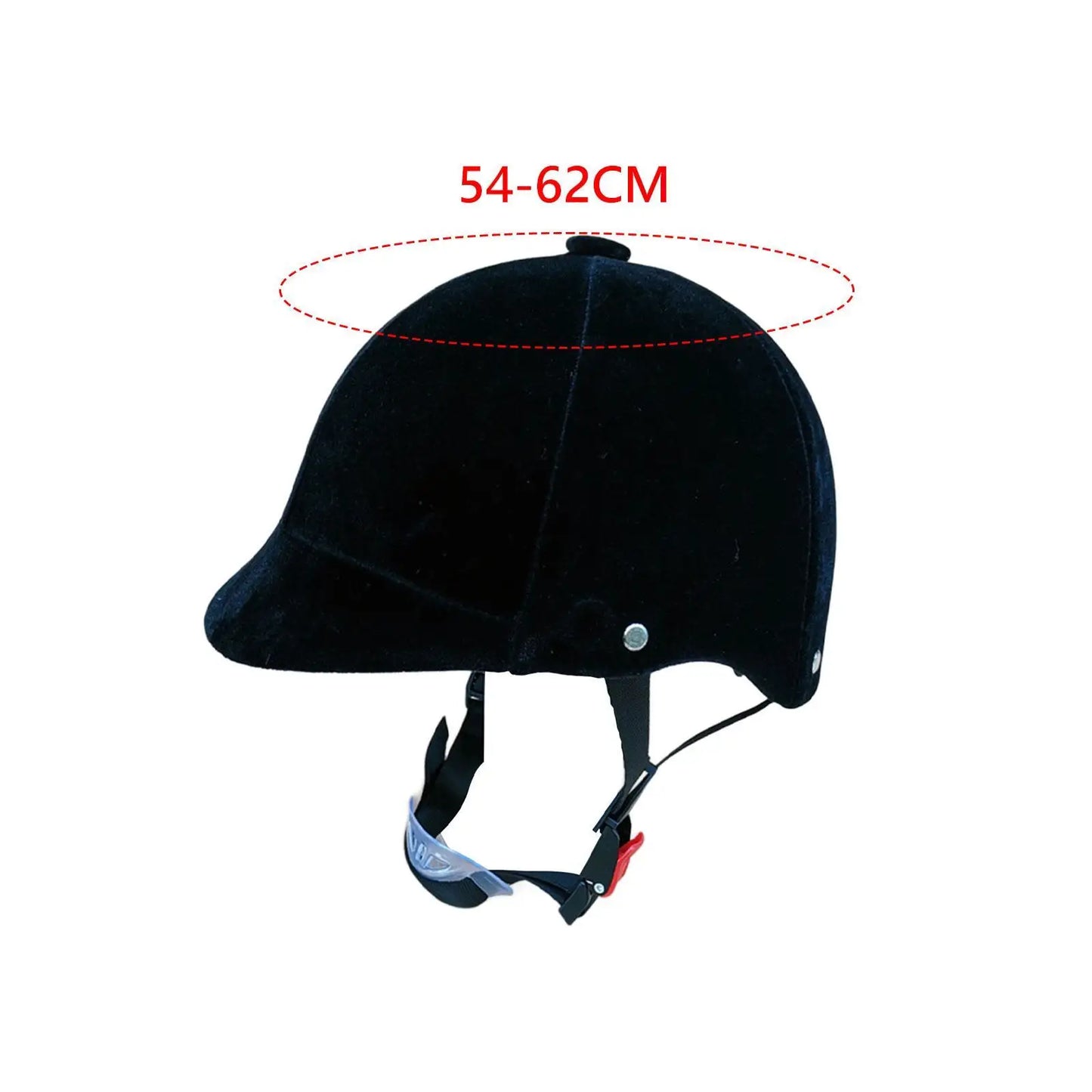 Professional Equestrian Riding Helmet - Adjustable ABS Safety Cap for Horse Riding - Lightweight Protective Gear for Men & Women