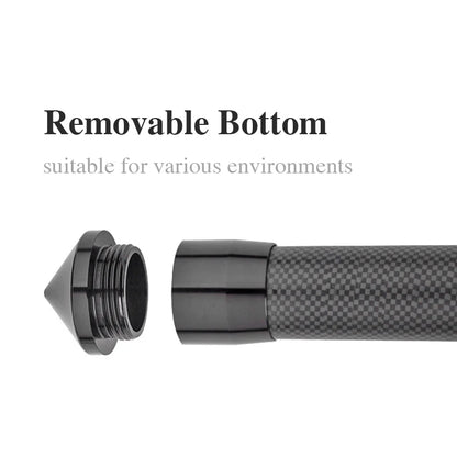Ultralight Carbon Fiber Telescopic Tarp Pole - Adjustable Camping Tent Pole (2.4m-3m Lightweight)