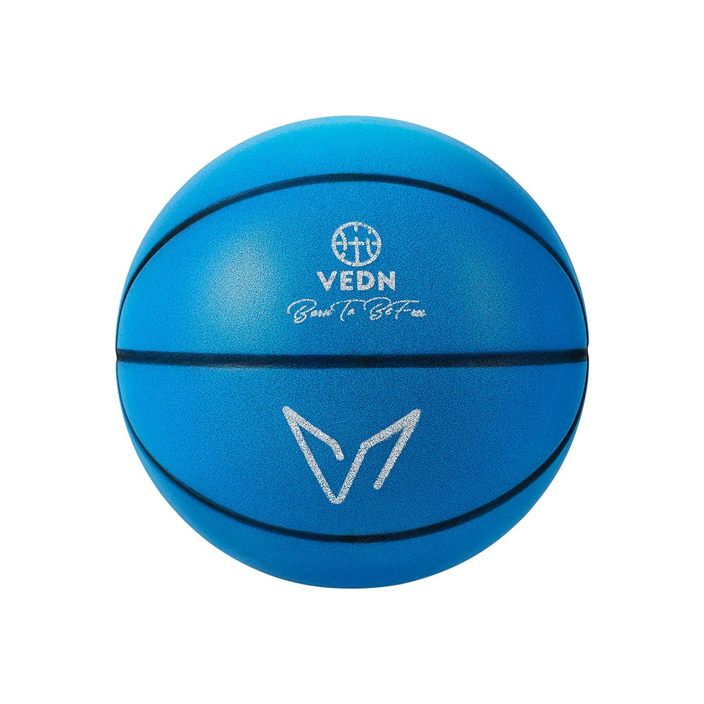 Silent Basketball for Indoor Training - Size 3/5/7 - Low Noise Rubber Ball for Indoor Courts