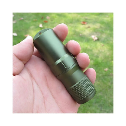 Waterproof Survival Storage Capsule - 3-in-1 Emergency Container for Pills/Matches/Gear with Sealed Design for Outdoor Adventures