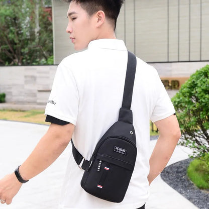 Large Capacity Waterproof Fanny Pack for Men - Adjustable Strap for Travel, Running, Hiking, and Cycling Adventures