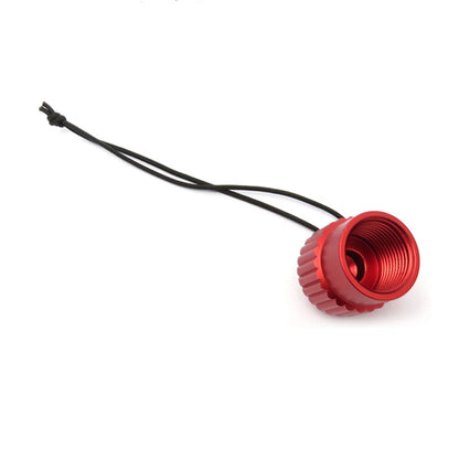 Aluminum DIN Tank Valve Dust Protection Cap - Scuba Diving Threaded Cover Plug with Multicolor Options (1 Piece)
