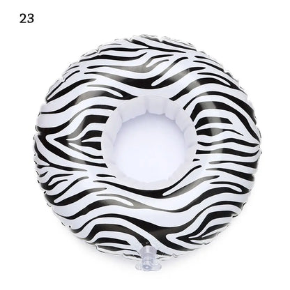 Inflatable Pool Cup Holder Float - Fun Drink Holder for Swimming Pool & Water Sports