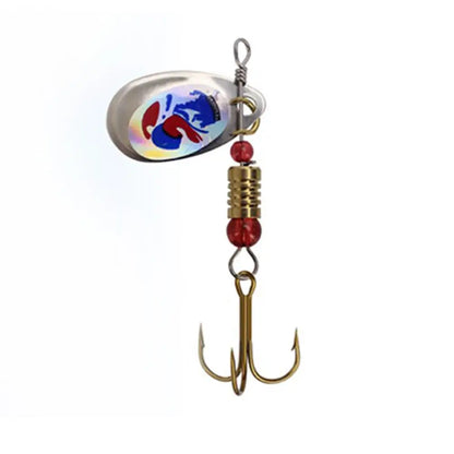 Premium Metal Spoon Spinner Fishing Lures - 16-Piece Complete Set with Spoonbaits, Crankbaits & Wobblers for Pike Fishing - Artificial Bait Kit
