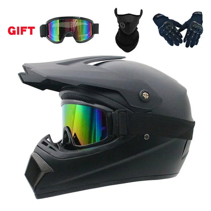 Full Face Motocross Helmet - Off-Road Downhill AM DH Cross Capacete - Free Shipping + 3 Free Gifts