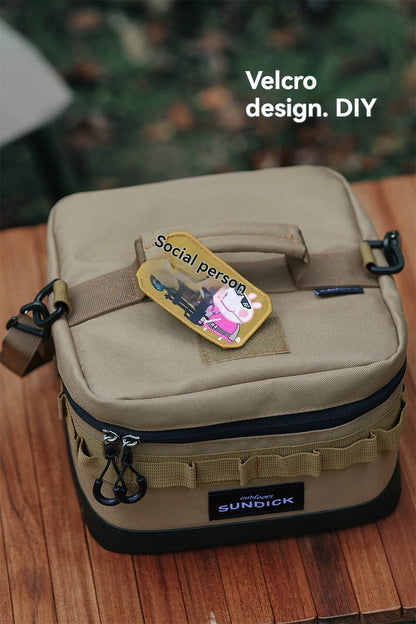 Premium 900D Waterproof Thermal Picnic Cooler Bag - Large Camping Travel Organizer for BBQ & Outdoor Family Activities