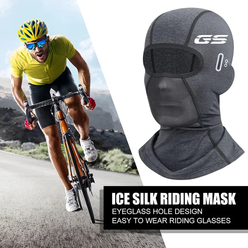 BMW R1200GS R1250GS Adventure Motorcycle Balaclava - Summer Cooling Cycling Cap with UV Sun Protection