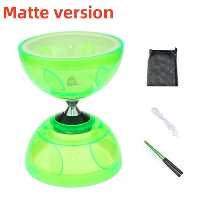 Diabolo Chinese Yoyo Set - Portable Fitness Gear for Agility Exercise (Adults, Kids & Elderly - Indoor/Outdoor)