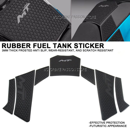CFMOTO 450MT Fuel Tank Pad Protector - Gas Tank Knee Grip Sticker Mat for CF MOTO MT450 MT 450 Motorcycle Accessories