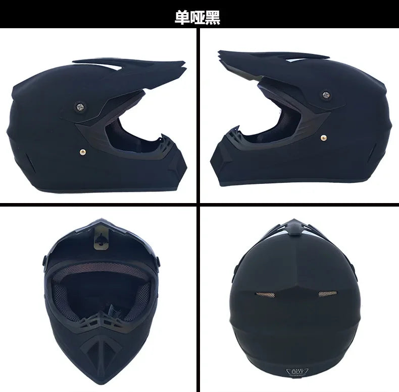 Full Face Motocross Helmet - Off-Road Downhill AM DH Cross Capacete - Free Shipping + 3 Free Gifts