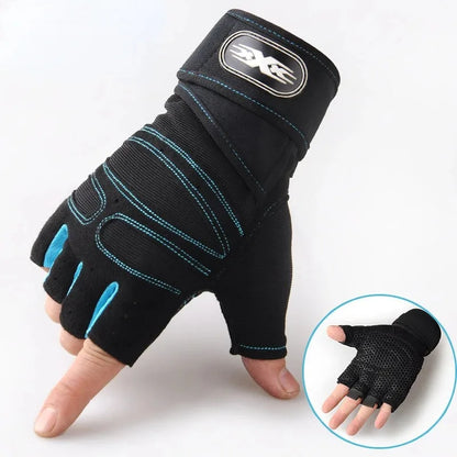 Half-Finger Performance Training Gloves with Wrist Support