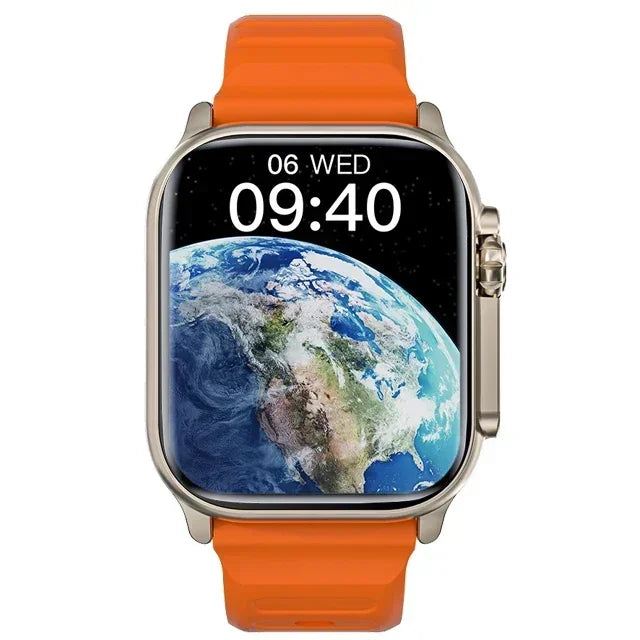 T800 U2 Smart Watch 49mm - NFC, GPS, Bluetooth, Wireless Charging