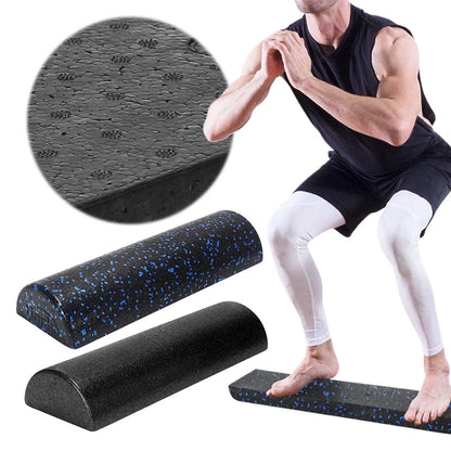 Half-Round Foam Roller & Balance Training Block | EPP Gymnastic Massager for Home Gym