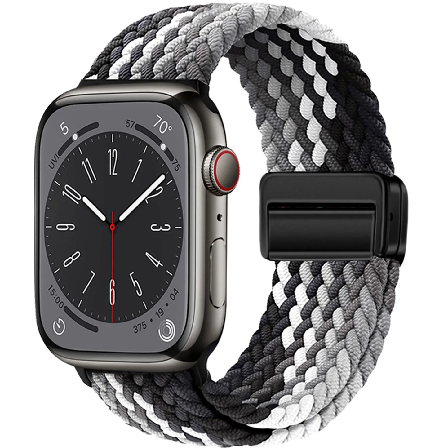 Magnetic Braided Strap Apple Watch Band - Universal Compatibility