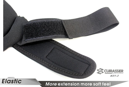 Cuirassier MX Motorcycle Knee Pads - Night Reflective Motocross Racing Guards Protection