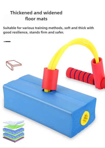 Frog Jumping Balance Toy - Outdoor Exercise Equipment for Kids Growth & Fitness with Sound