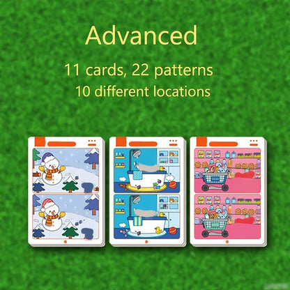 Educational Fault Finding Game: Reusable Wiping Paper for Focus and Attention Training