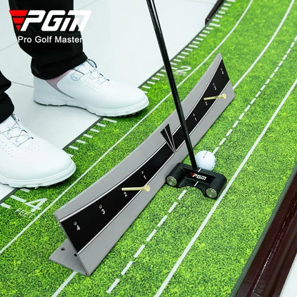 Golf Putting Track Rail Training Aid - Indoor/Outdoor Practice Arc Equipment - 60x10cm