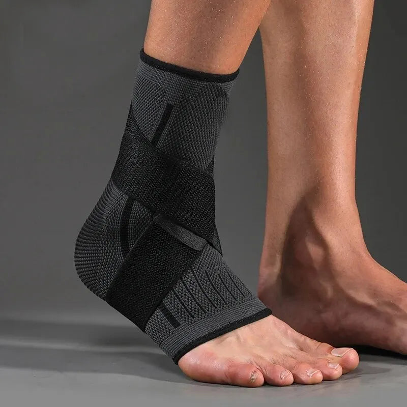 Sports Ankle Brace - Adjustable Compression Support for Men & Women | Running, Hiking, Basketball Protection