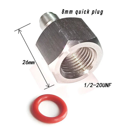 33g Refillable CO2 Cartridge - Multi-Purpose Gas Cylinder for Athletic Equipment & Emergency Gear