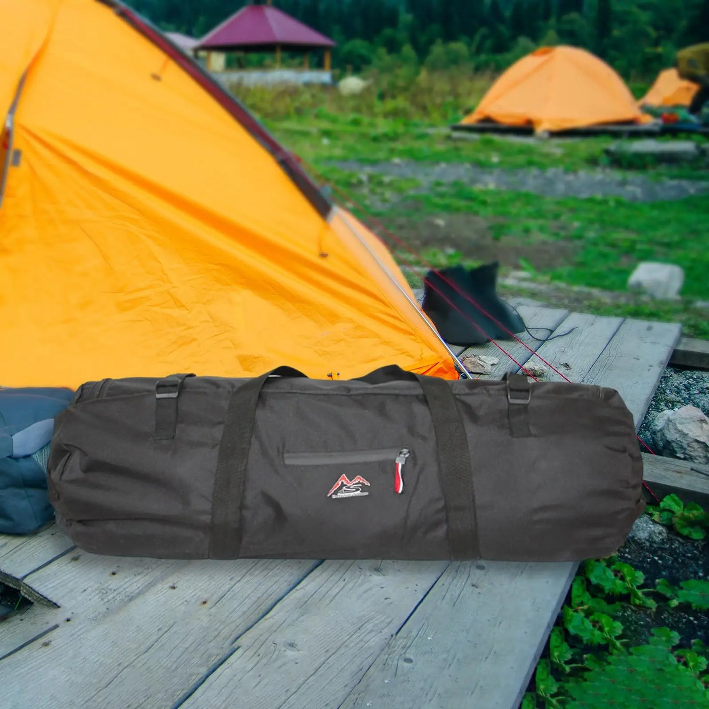 Premium Waterproof Tent Storage Bag - Large Capacity Camping Organizer