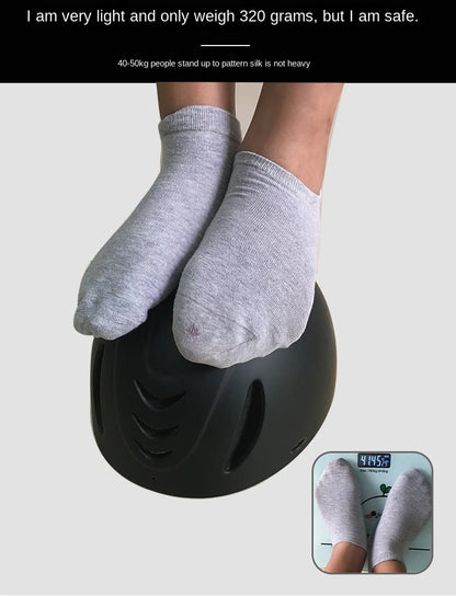 Adjustable Equestrian Riding Helmet - UltraLight Safety Hat with Removable Brim for Adults & Children (50-61cm)