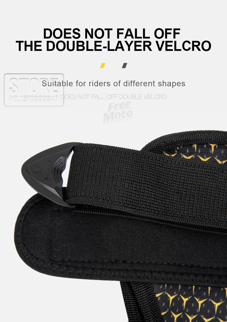 Motorcycle Knee and Elbow Protection Guards - Motocross Off-Road Racing MTB Pads