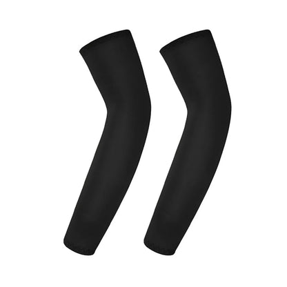 Children's Ice Silk Cooling Arm Sleeves - Quick-Dry UV Protection Cycling Arm Guards for Girls Outdoor Sports (1 Pair)