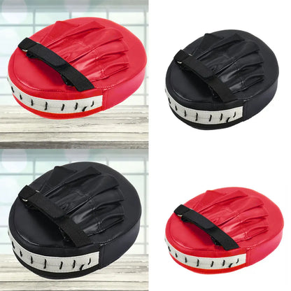 MMA Boxing Training Set - PU Leather Safety Gloves & Head Gear Protector for Adults & Kids - Kickboxing Equipment