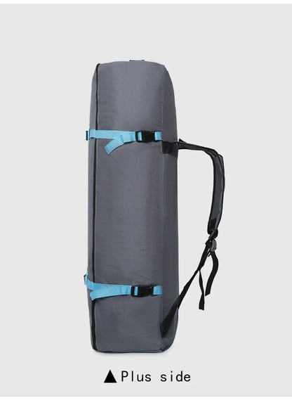 Multi-Purpose Outdoor Adventure Kit - Large Capacity Mountaineering Backpack with Shoulder Strap, Tent Accessories, Cosmetics Organizer, Inflatable Surfboard, SUP Paddle Board Bag