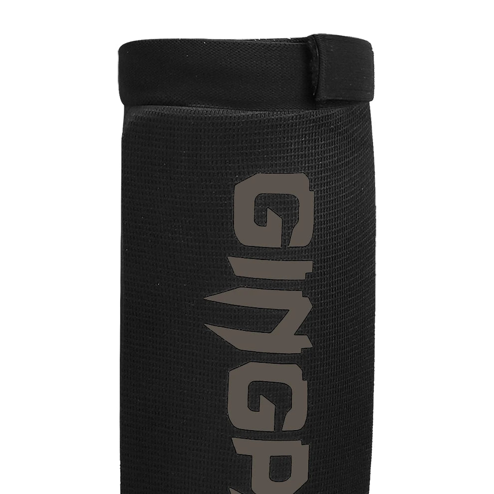Cotton MMA Shin Guards - Boxing Kickboxing Foot Protection with Instep Ankle Support for TKD Muay Thai Training