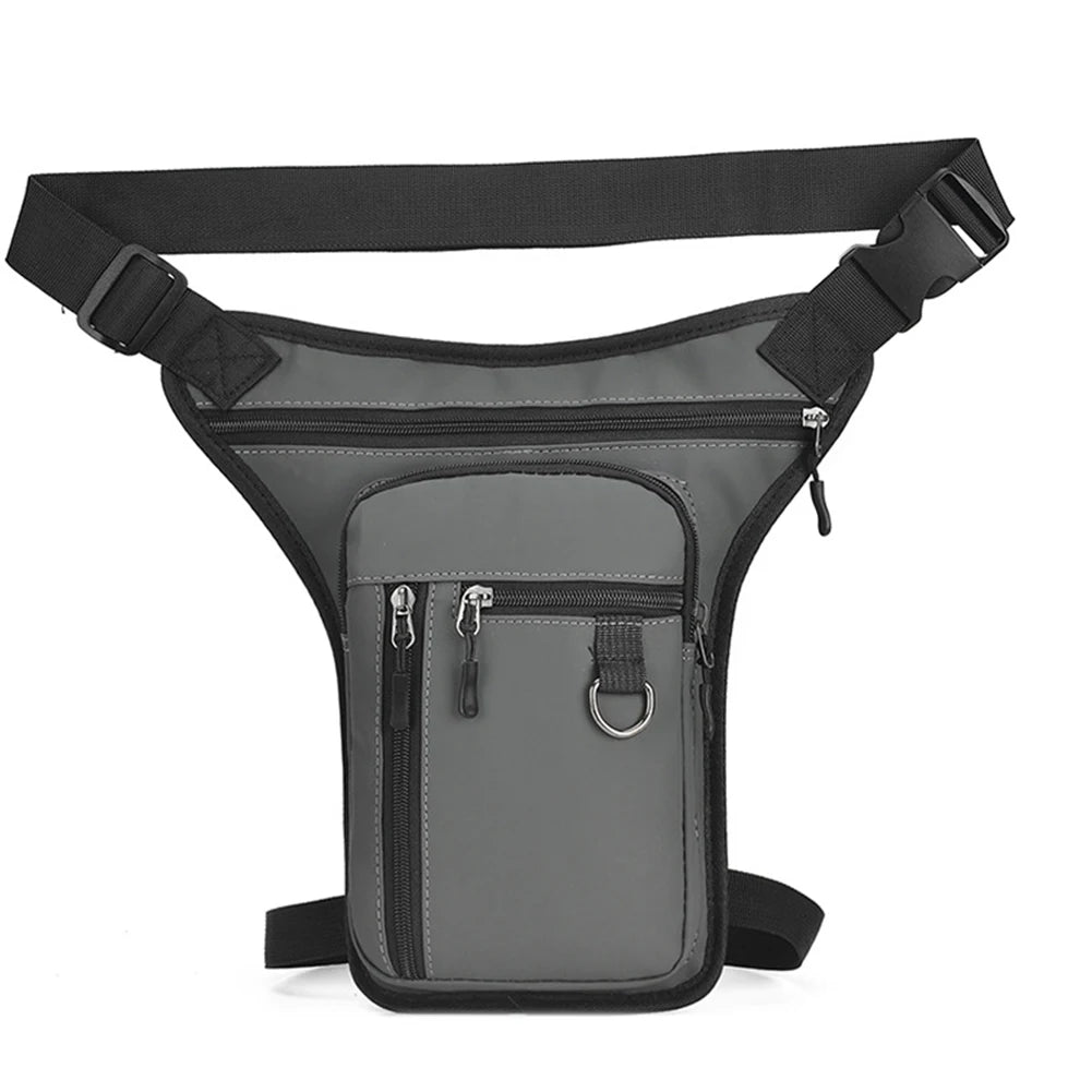 Drop Leg Waist Bag - Multi-Position Tactical Thigh Pack for Motorcycle Riding & Outdoor Activities