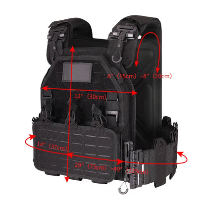 Tactical Multi-Functional Vest - Fast Detachable Lightweight Design