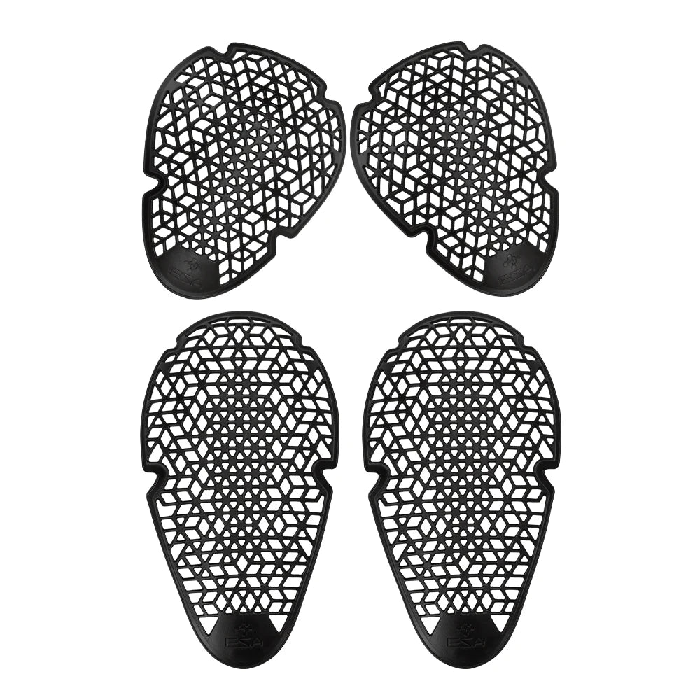 CE Certified Motorcycle Armor - Lightweight Ergonomic Impact Protection for Riding Jackets