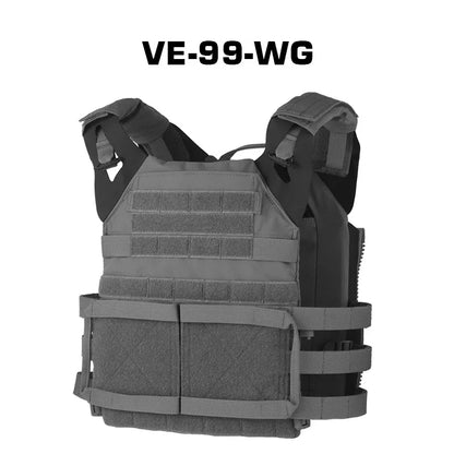 Tactical Sport Vest 2.0 - Breathable Adjustable Quick Release Nylon Carrier for Airsoft, Paintball & Outdoor Training