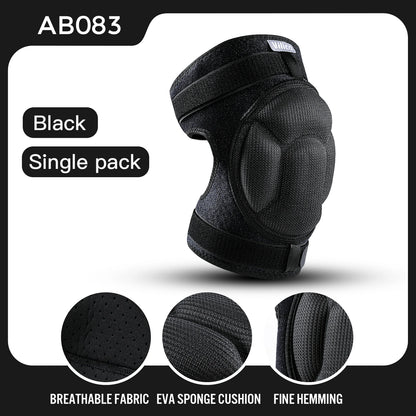 Thickened Anti-Collision Knee Pads - Elastic Pressure Strap Knee Brace for Volleyball, Extreme Sports & Protection