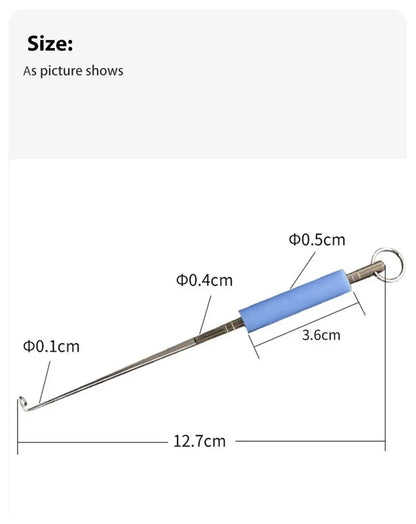 Professional Stainless Steel Fishing Hook Remover - Rapid Release Dehooker Tool