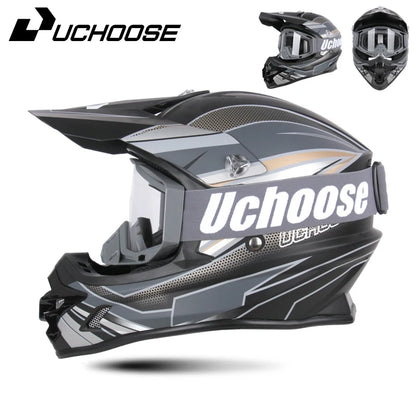 DOT Approved Motocross Helmet - Off-Road Racing Helmet for Men & Women (Downhill, Enduro, Cross)