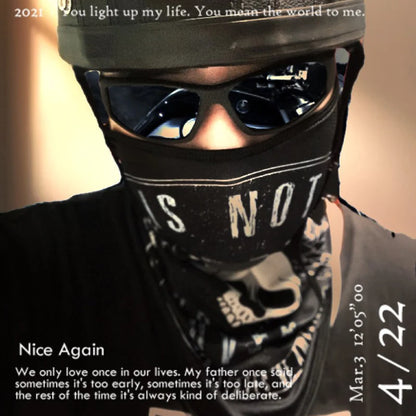 Motorcycle Face Shield - Anti-UV Cycling Headwrap with Neck Cover for Summer Outdoor Sports