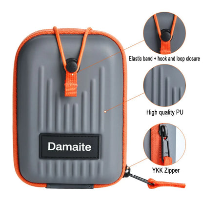 Golf Bag & Golf Rangefinder Organizer - Portable Golf PU Laser Rangefinder Pouch Instrument - Shockproof Golf Portable Waist Packs