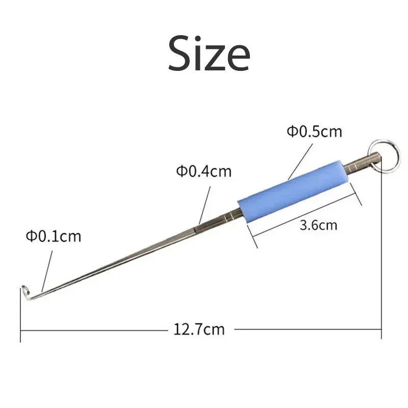 Professional Stainless Steel Fishing Hook Remover - Rapid Release Dehooker Tool