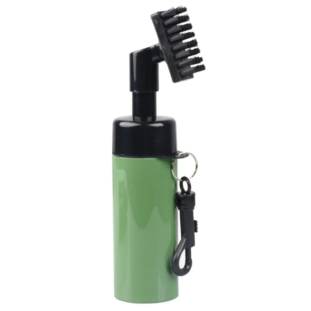 Professional Golf Club Groove Cleaner with Integrated Water Spray System