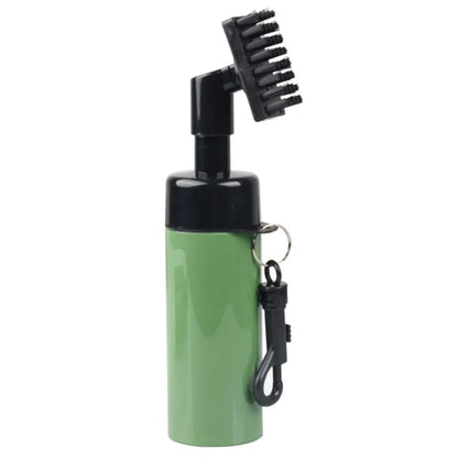 Professional Golf Club Groove Cleaner with Integrated Water Spray System