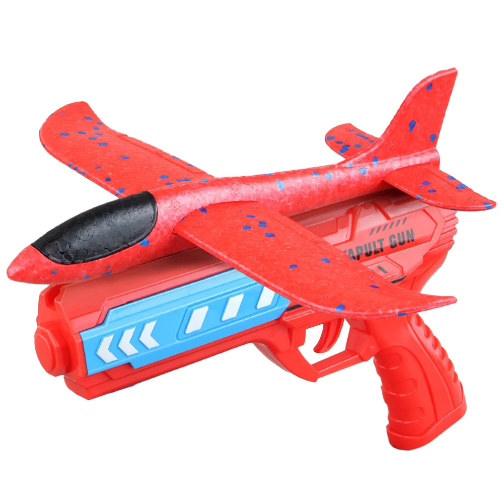 Professional Airplane Launcher Toys for Children - Foam Ejection Aircraft with Non-Slip Catapult Design - Available With/Without LED Lights for Kids 6+