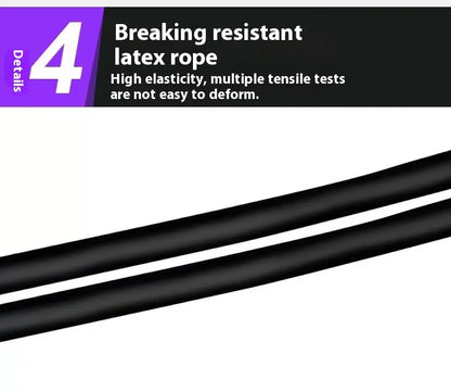 Adjustable Pilates Bar - Portable Home Fitness Rod with Resistance Bands for Yoga, Stretching & Toning Workouts