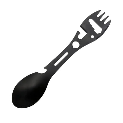 Multi-Tool Camping Utensil Set - Lightweight Fork, Spoon & Bottle Opener for Outdoor Survival