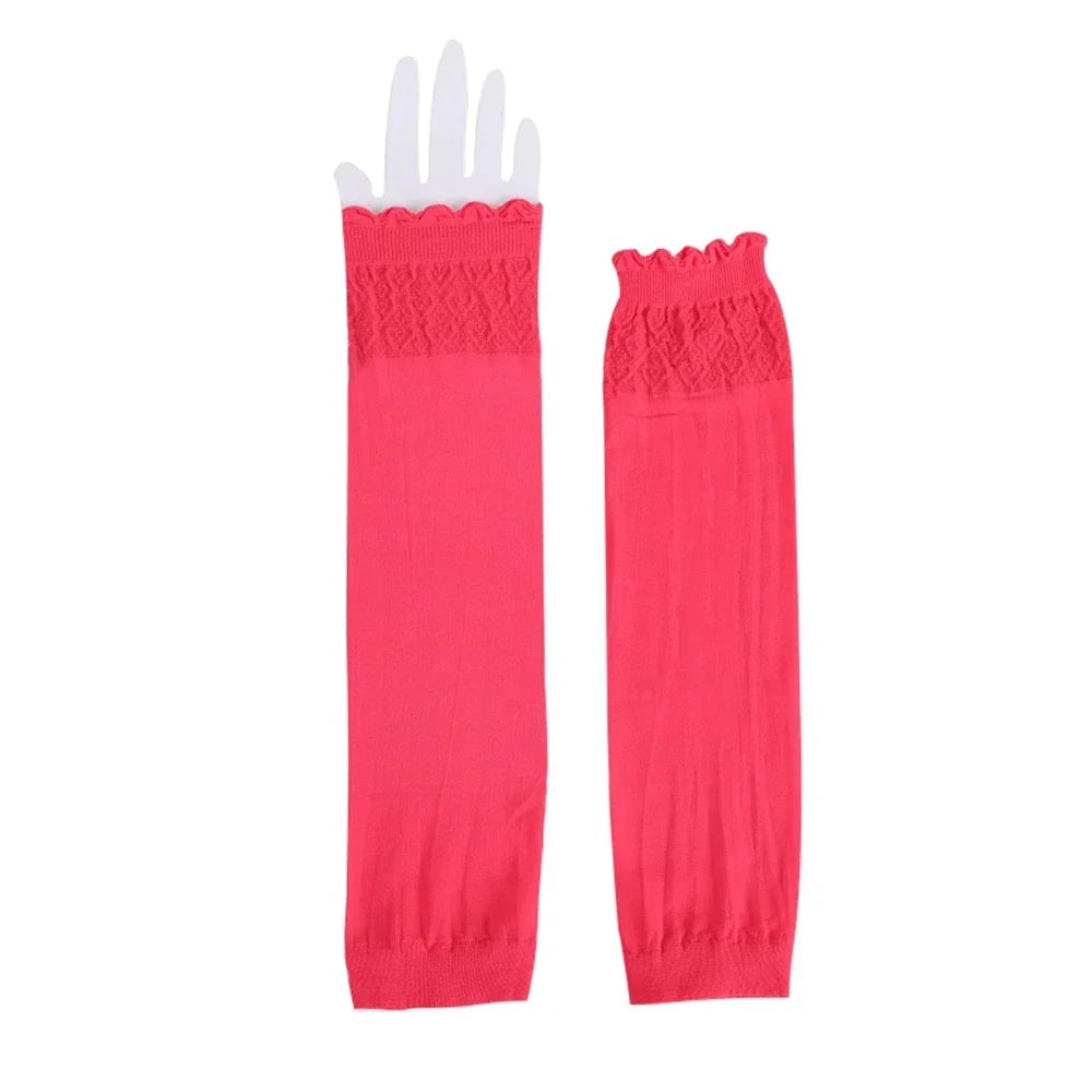 Muslim Arm Sleeves for Women - One Piece Shrug Bolero Cover - Ramadan Prayer Wear - 20 Colors Available